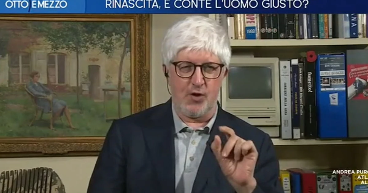 Beppe Severgnini a Otto e mezzo contro Meloni e Salvini: "Manifestazione sgangherata anche a livello sanitario"