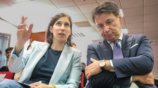 Sondaggio, tracollo-Schlein: il M5s di Conte può "divorarsi" il Pd
