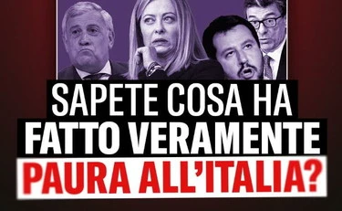Fdi spiana M5s: "Cosa fa davvero paura all'Italia"