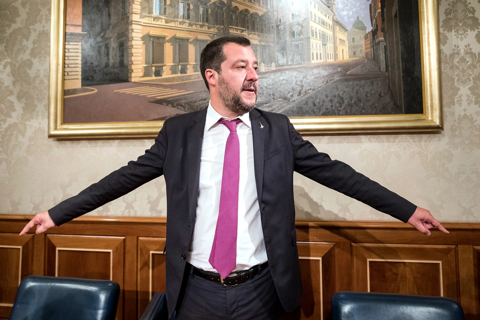 Matteo Salvini, la frase da brividi sulla crisi del governo: "Siamo nella mani del buon Dio"