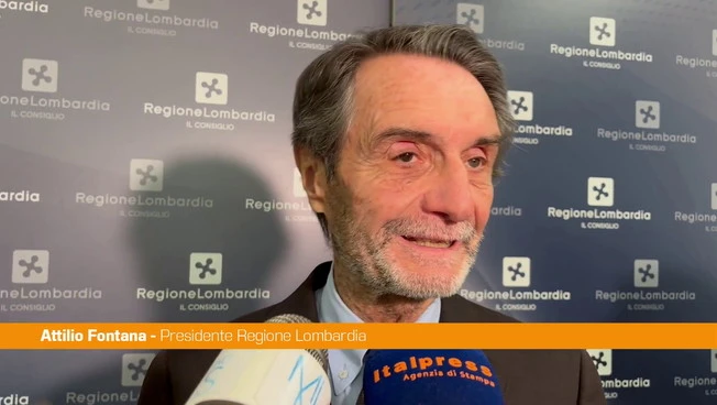Fontana predstavil proračun Lombardije kot trden in pregleden
