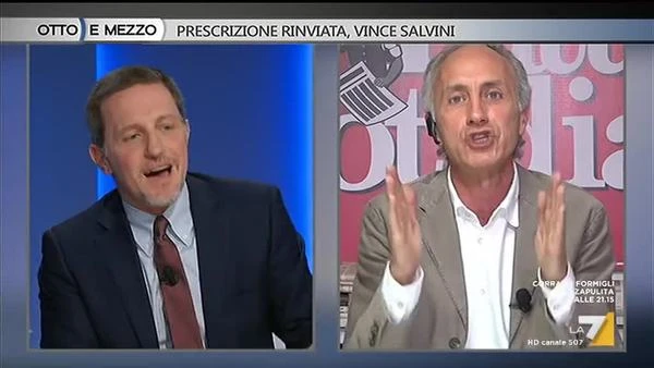 Marco Travaglio, come impallina Massimo Giannini: "Quindi è colpa mia?", roba da ridere
