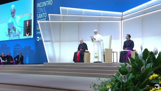 Papa Leone XIV al Meeting di Rimini "Smascheriamo i rapporti di potere ingiusti"