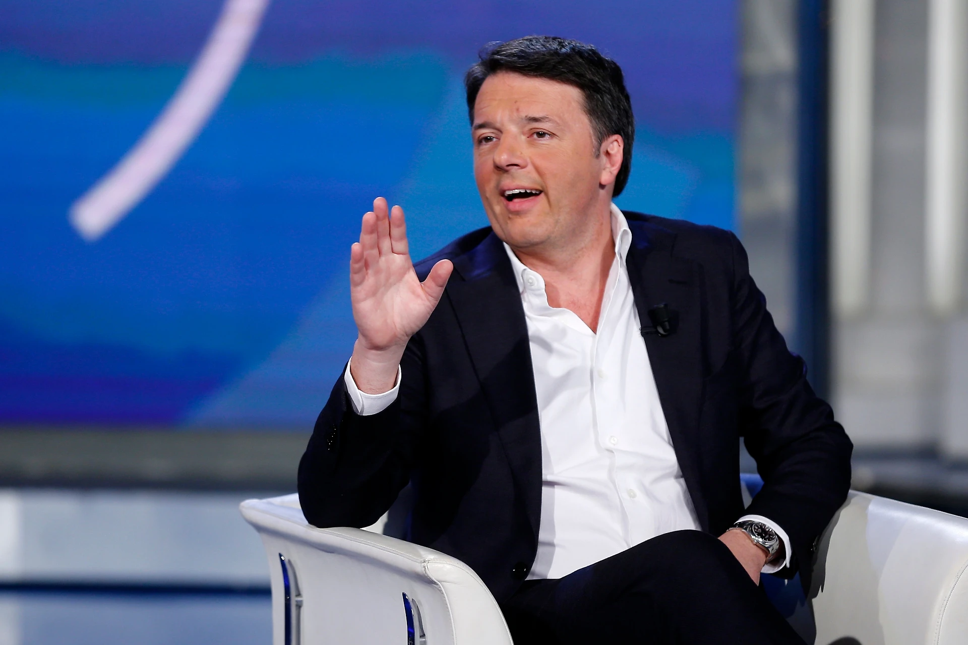 Matteo Renzi a Porta a porta rivela a Bruno Vespa il nome del suo partito: "Si chiamerà Italia Viva"