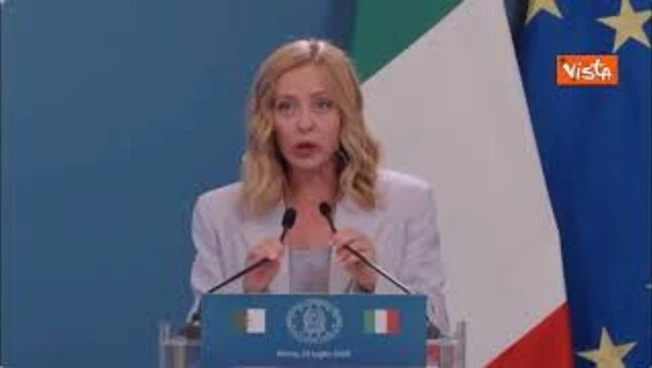 Italija priznanje Algeriji za pomoč pri zmanjšanju odvisnosti od ruskega plina