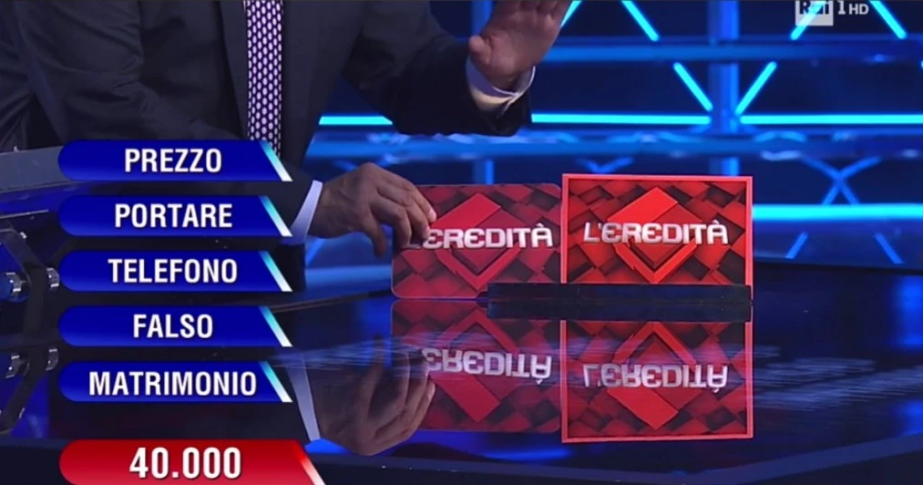 L'Eredità, Falvio Insinna e la Rai spennati da Alessandro: clamoroso, l'amico che vale 40mila euro