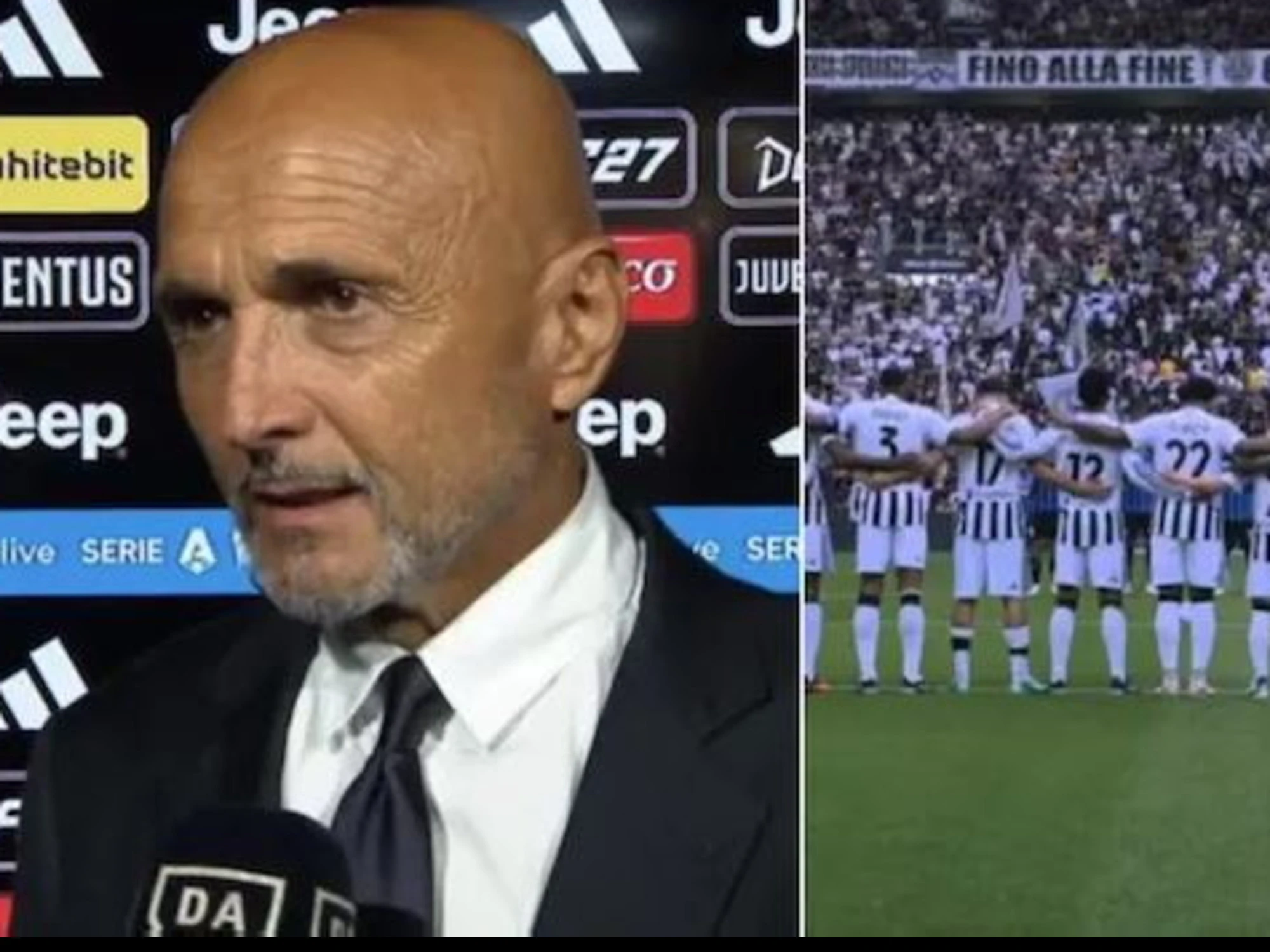 "Ha visto i tifosi della Juve con Mazzola...": la reazione di Spalletti
