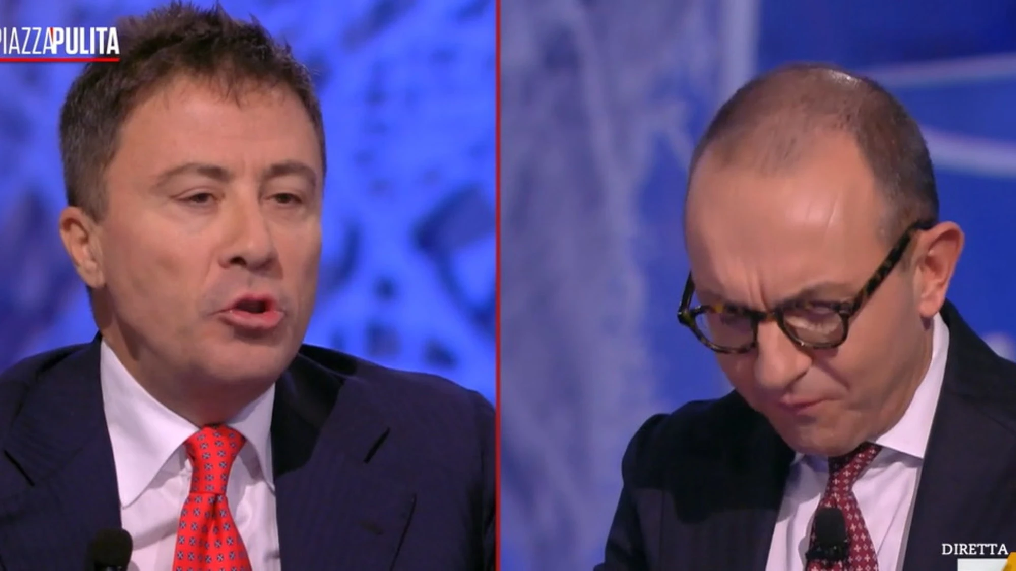 Piazzapulita, Bocchino spiana le toghe rosse: "Perché vi agitate tanto?"