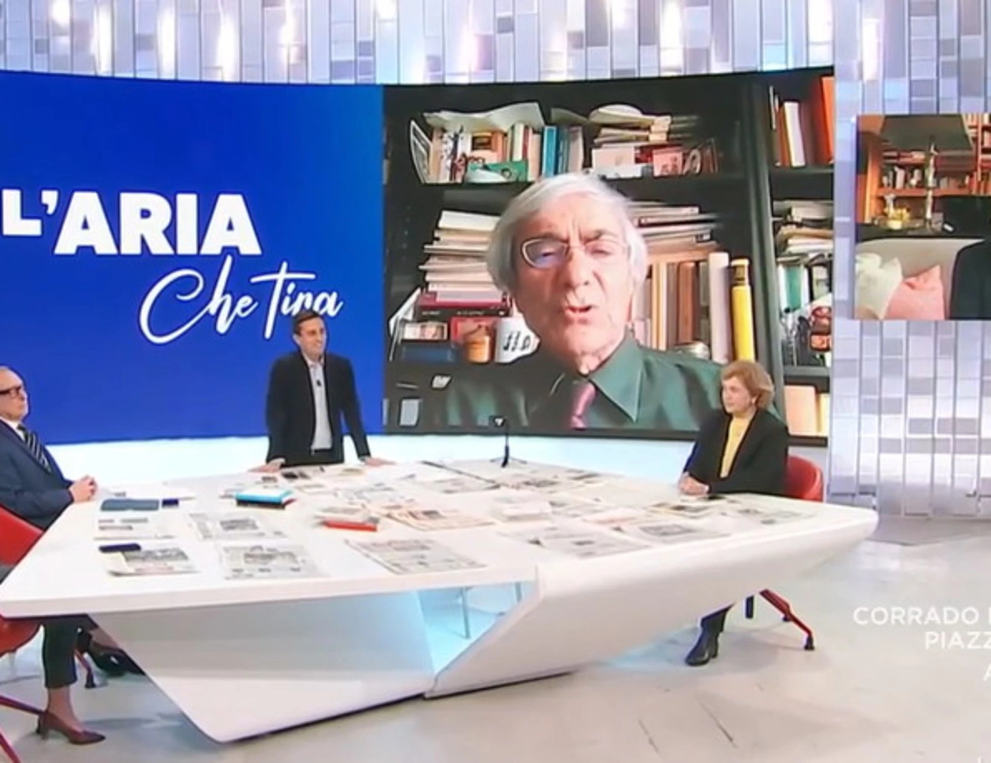 L'aria che tira, D'Orsi si arrabbia con Parenzo: "Questo è inaccettabile"