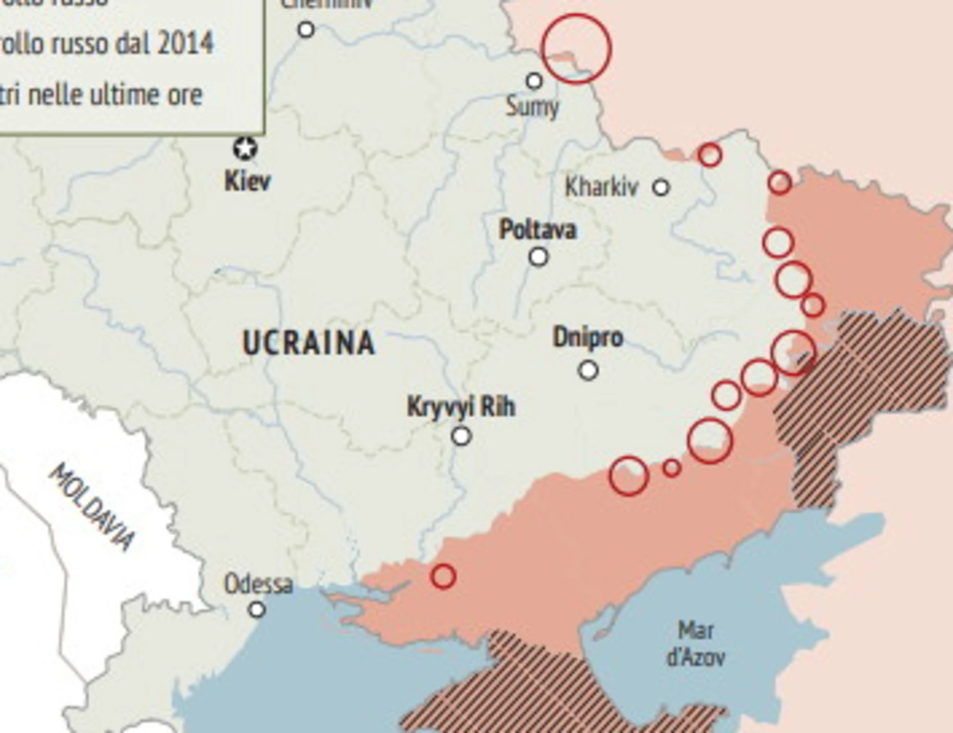 Ucraina, ecco come potrebbero essere i nuovi confini: cambia tutto?