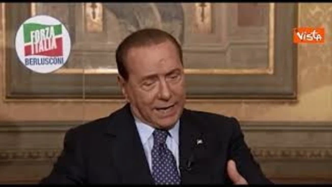 Berlusconi intervistato in esclusiva dal Direttore di Vista nel 2016