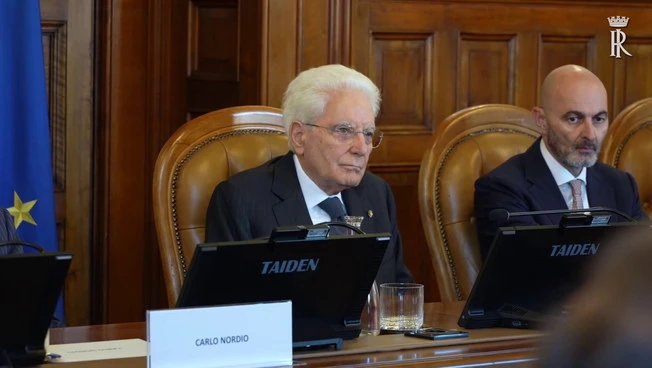 Mattarella alla cerimonia in ricordo del giudice Rocco Chinnici a Roma