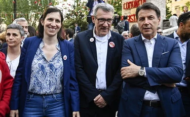 Conte, Landini, Schlein: come vi permettete di offendere l'Italia che non sta con voi?