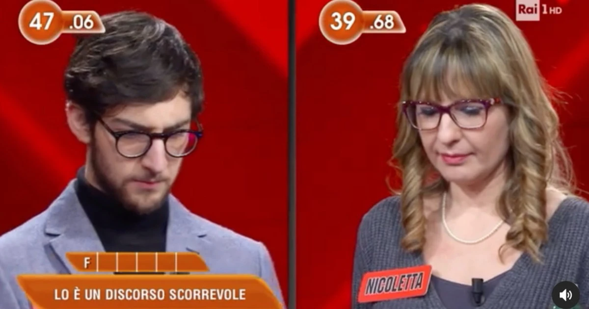 L'Eredità, "inizia con la F". Cosa esce di bocca al concorrente, disastro a luci rosse su Rai 1: sconvolto Flavio Insinna