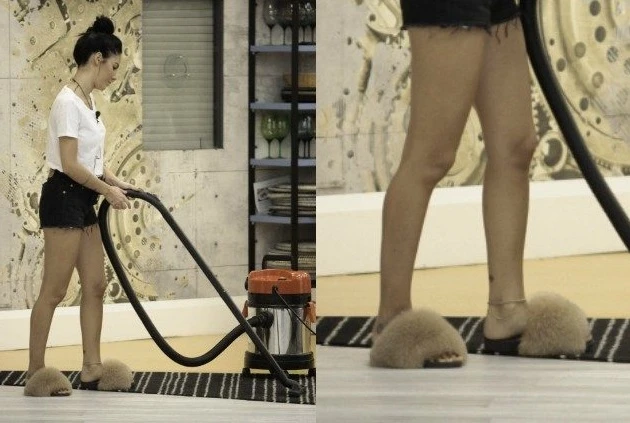 Gf Vip, Giulia De Lellis denunciata per la ciabatta pelosa