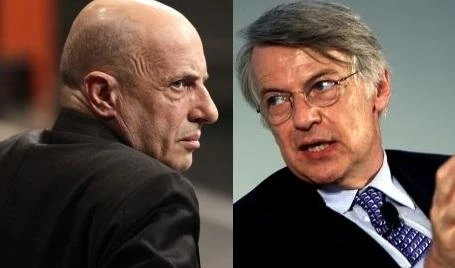 Alessandro Sallusti e Ferruccio de Bortoli