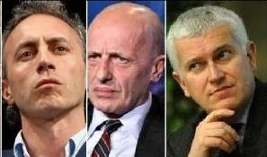 Ferrara, Travaglio, Sallusti, Belpietro