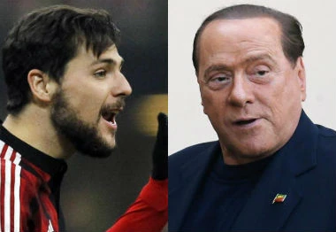Silvio Berlusconi chiama Mattia Destro: &quot;Non fare come Mario Balotelli, gioca in area di rigore&quot;