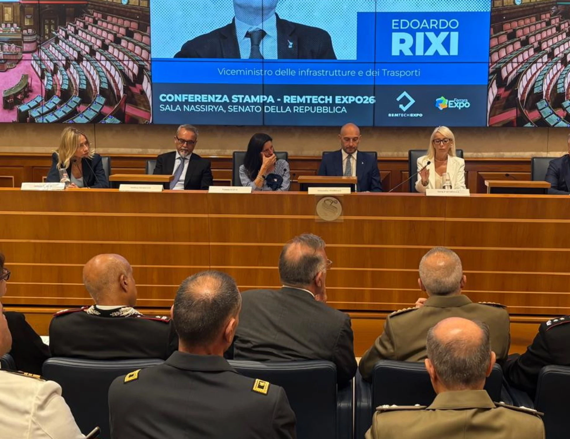 RemTech Expo, presentata al Senato la XX edizione: rigenerazione e sicurezza per la competitività del Paese