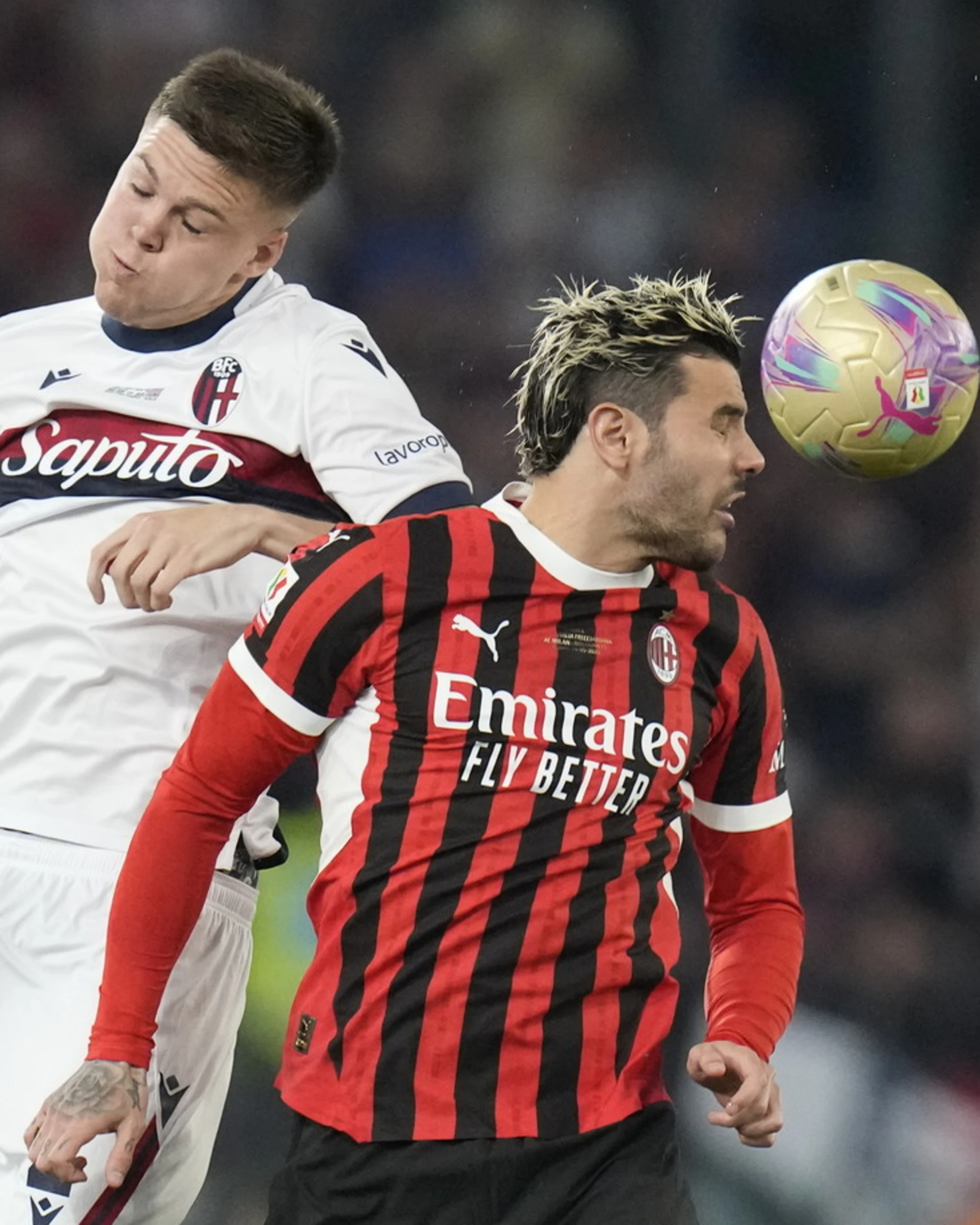 Al Bologna la Coppa Italia, sogno-Italiano. Milan, che mestizia