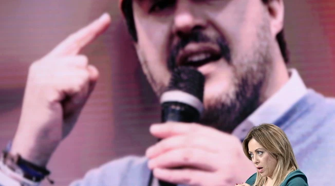 Matteo Salvini contro la protesta di Giorgia Meloni sotto Palazzo Chigi: "Non bastano 15 minuti in piazza" e spunta una lettera di FdI
