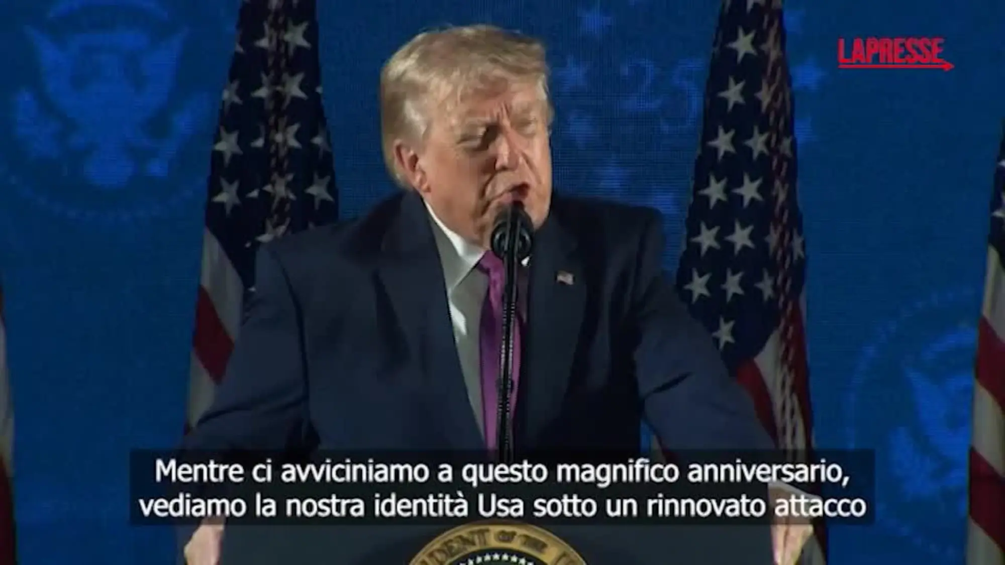 4 luglio, Trump: "Identità Usa minacciata da rinascita del comunismo"