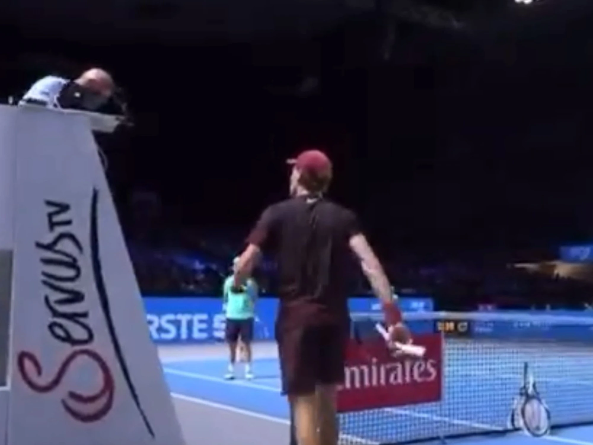 Leggi l'articolo: 'Hai sbagliato': Sinner va dall'arbitro&nbsp;<br /><span style="color: rgb(153, 0, 0);">Video</span>