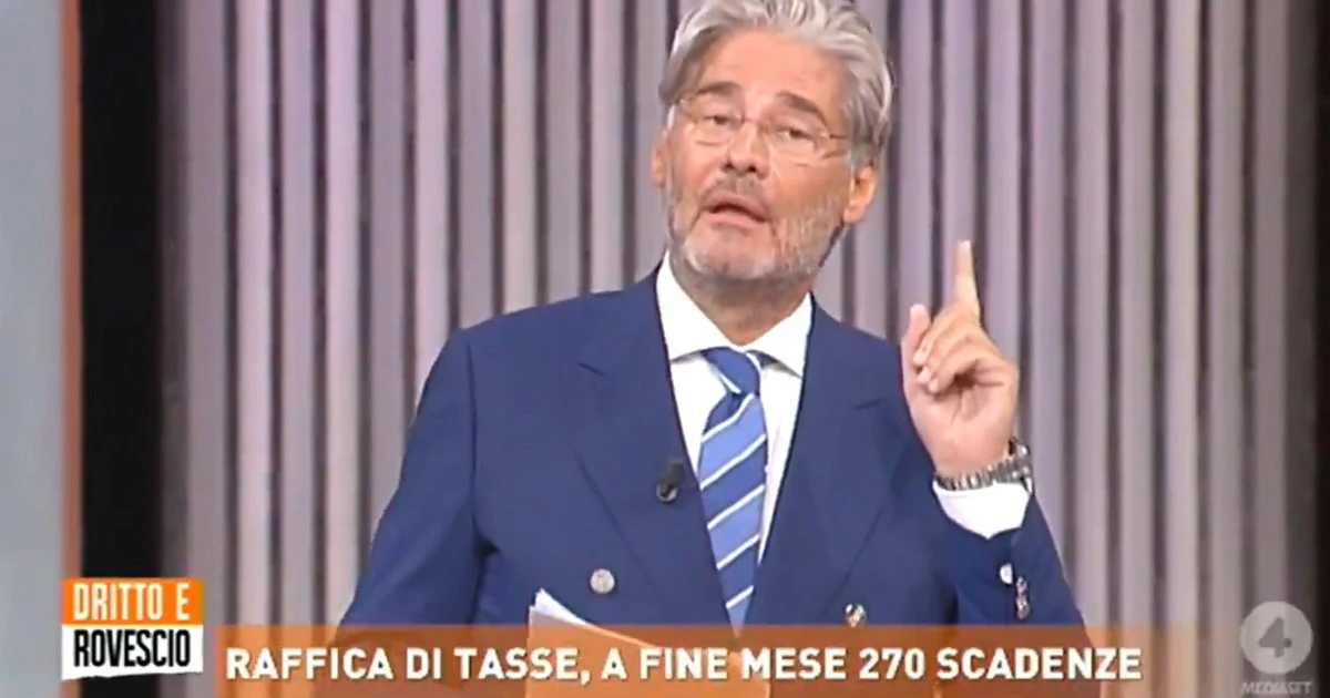 Dritto e Rovescio, Paolo Del Debbio rivela: "Il M5s rifiuta gli inviti. Beppe Grillo? Il diritto di mandare affan***, non di spingere giù dalle scale"