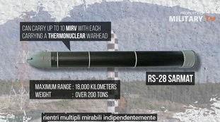 Sarmat, il supermissile di Vladimir Putin: l&apos;arma finale per l&apos;Apocalisse atomica
