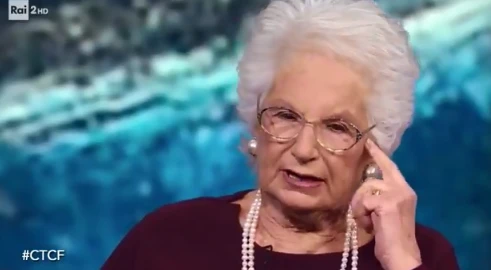 Che tempo che fa, Liliana Segre: "Mio marito nell'Msi? Gli chiesi di fare una scelta"