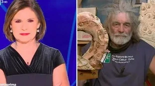 CartaBianca, Mauro Corona: "Dovremo averlo lungo un tot". Proprio quello...