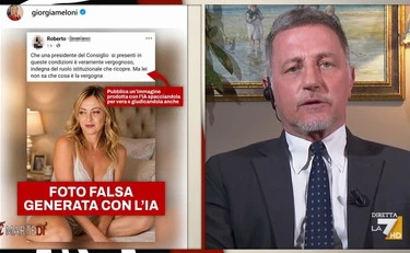 Massimo Giannini, il fango su Giorgia Meloni: "Ha bisogno di crearsi un nemico"