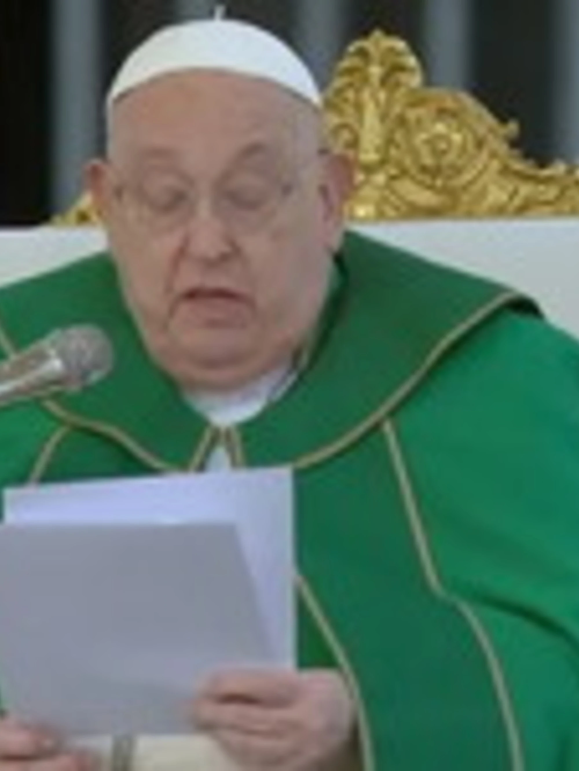 Pasqua, l'omelia di Papa Francesco (e l'incontro con Vance)