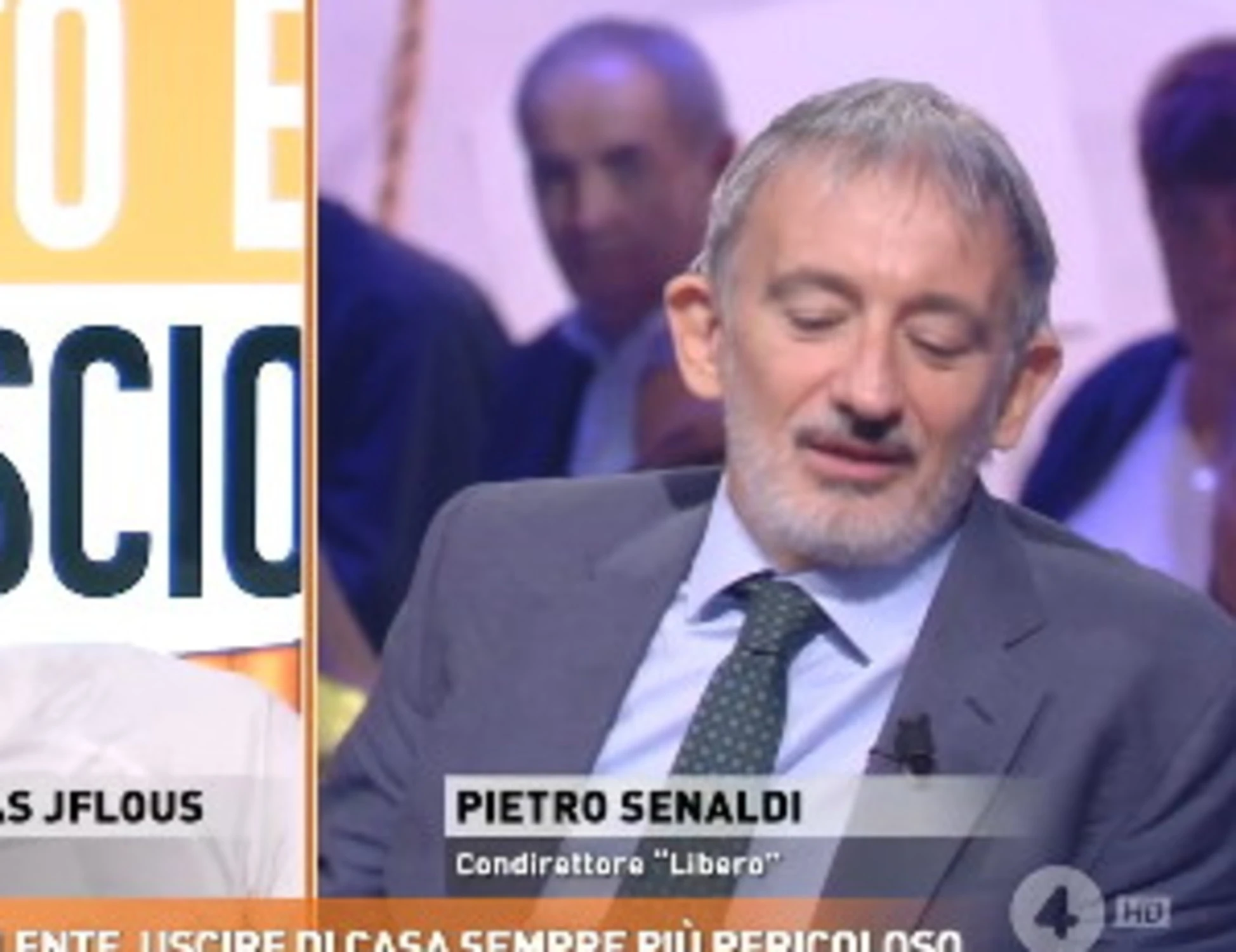 Dritto e rovescio, Senaldi zittisce il maranza: "Vi abbiamo ascoltato fin troppo"