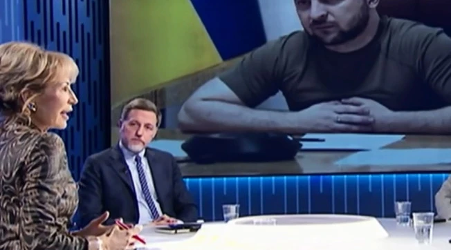 Zelensky a Sanremo unisce Giannini e Giordano: "Nettamente contrario"