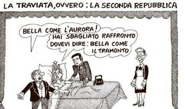 L'errore di Giannelli sul Corriere: disegna la Traviata ma nella vignetta si canta la Boheme
