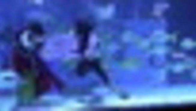 Subacquei in abiti tradizionali coreani per il Capodanno lunare