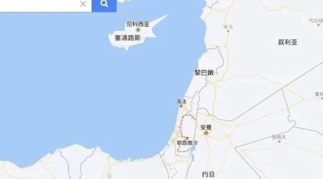 Israele cancellato dalla faccia della Terra: ecco la nuova mappa cinese