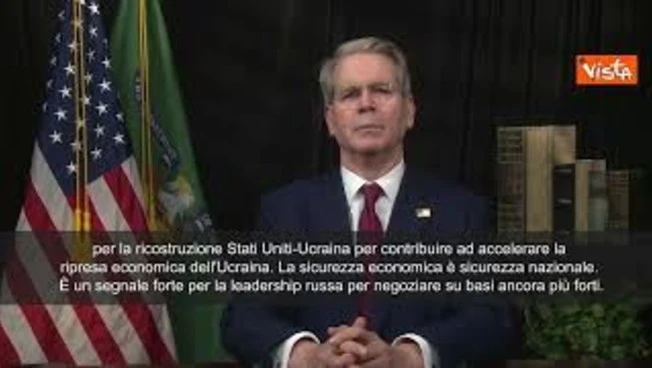 Raggiunto accordo con Kiev su terre rare, Scott Bessent (Usa): "È un segnale alla Russia"