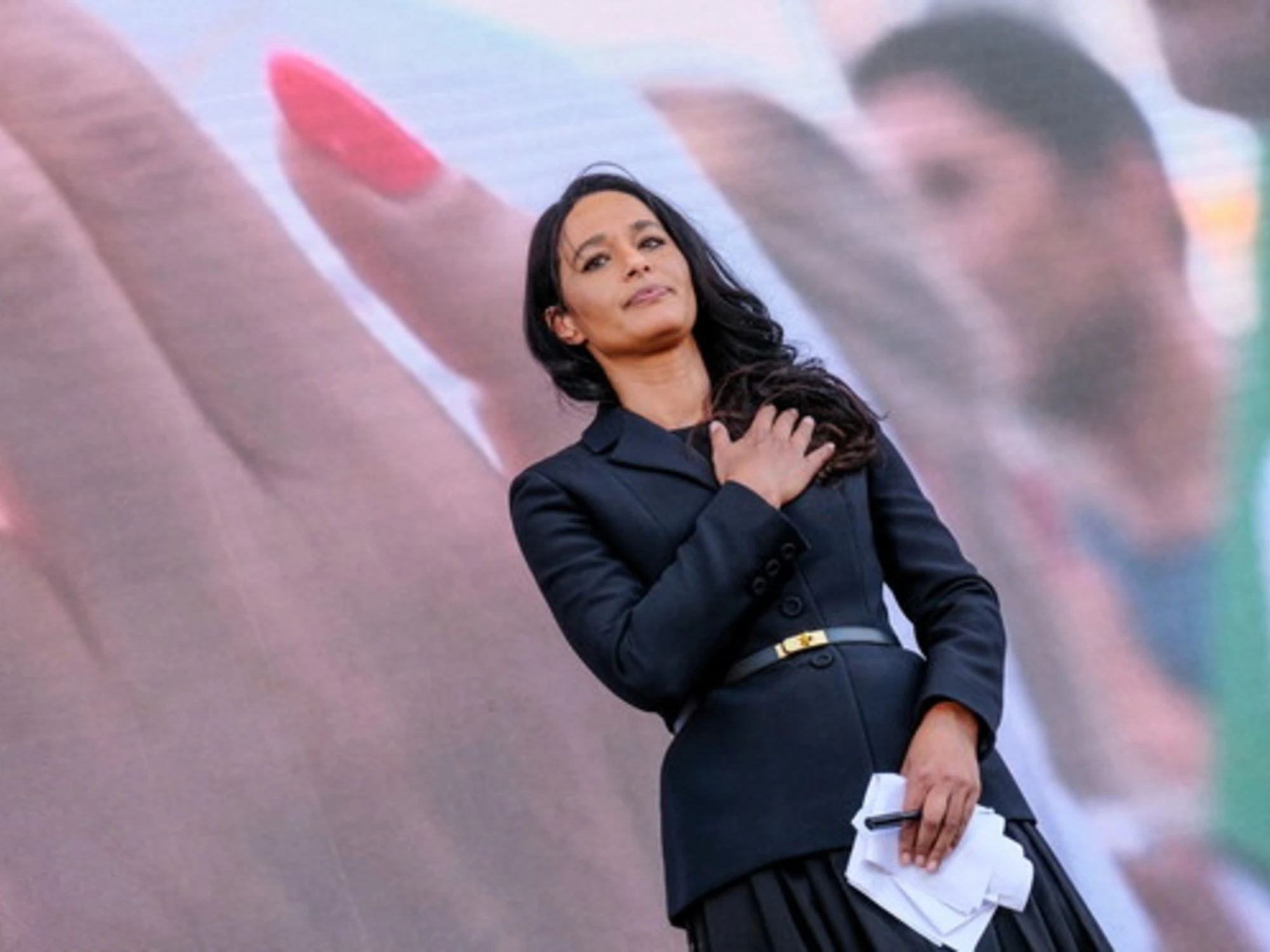 Rula Jebreal: attacco dal palco sul governo