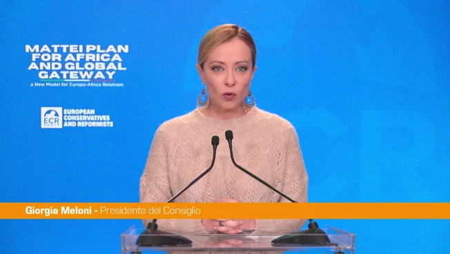 Meloni "Il Piano Mattei non è più un'idea ma una realtà operativa"
