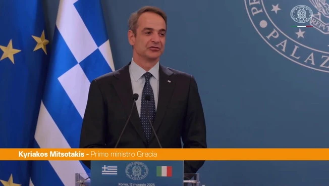 Mitsotakis "Rapporto Italia-Grecia affronta nuove sfide e opportunità"