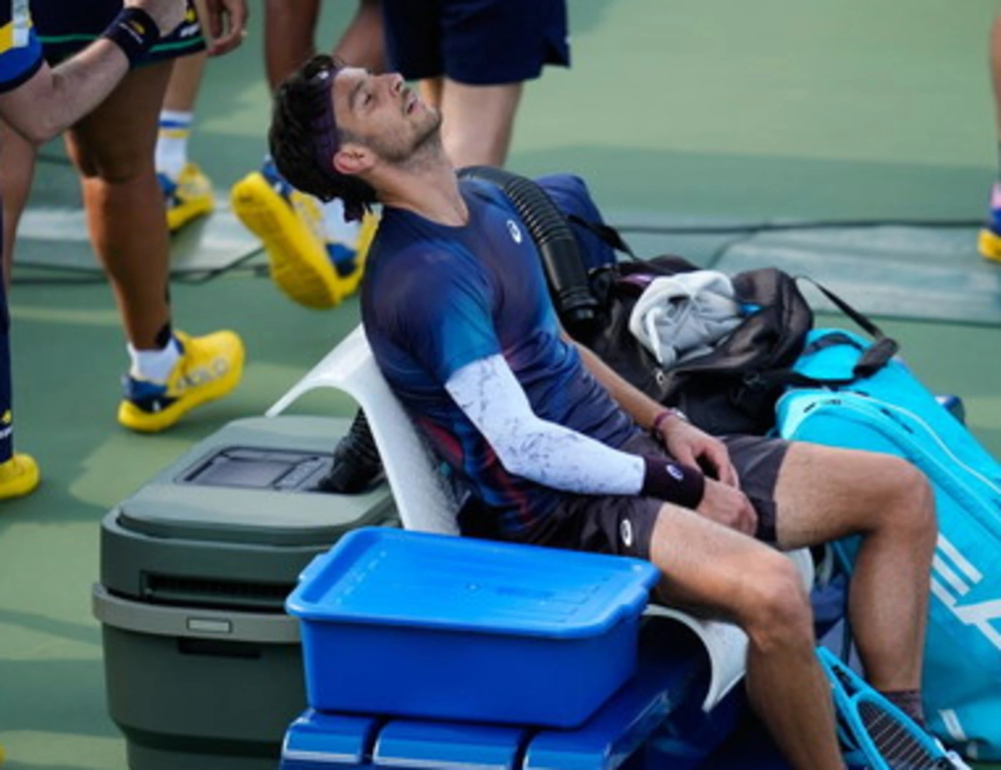 Us Open, Musetti fuori dopo il crollo fisico: "Come Sinner, la mia odissea"