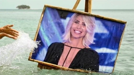 Isola dei famosi, questa roba su Ilary Blasi? E Totti reagisce così