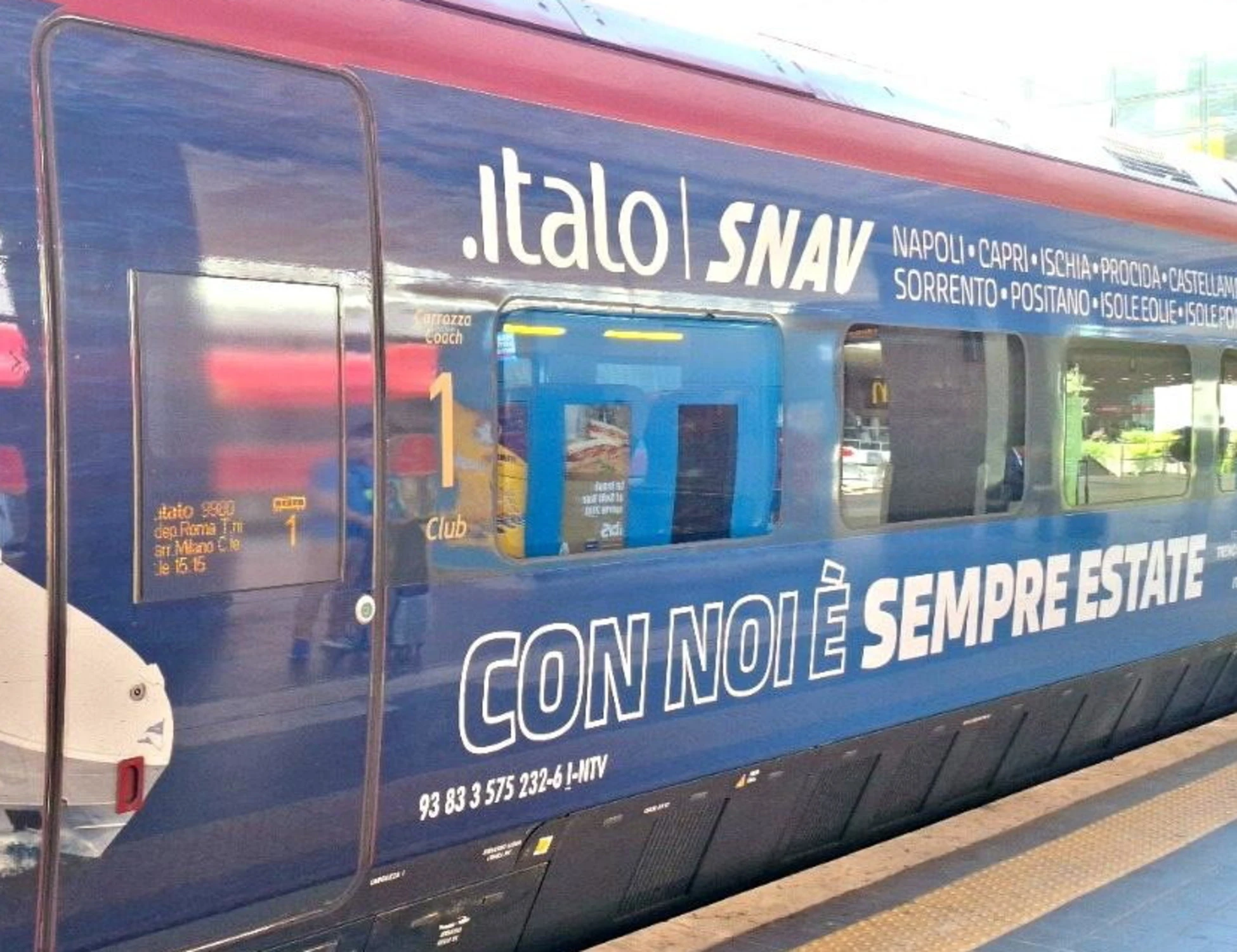 Cresce la sinergia tra Italo e Snav