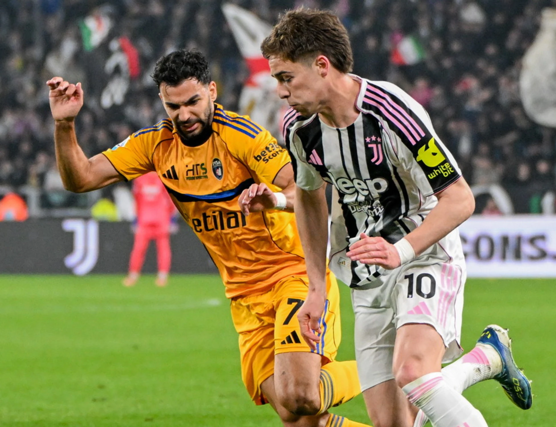 Serie A, la Juventus travolge il Pisa e torna a vincere 