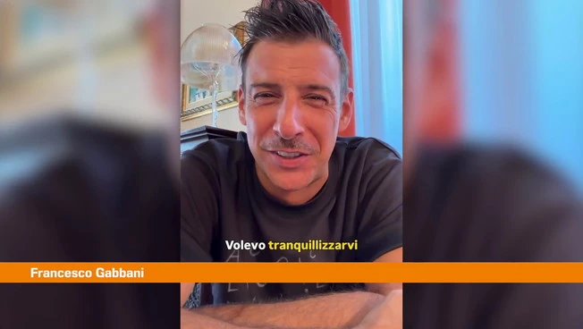 Gabbani "Malore per stanchezza e caldo ma sto bene, stasera sul palco"