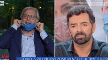 Vittorio Sgarbi alla Vita in diretta, esordisce così: "Siete al limite della illegalità". Il gelo di Alberto Matano