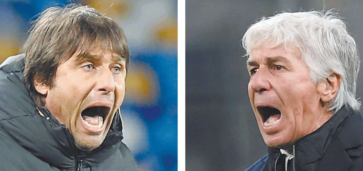 Antonio Conte e Gasperini, maghi di Inter e Atalanta: che pena a panchine invertite