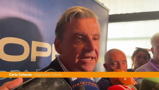 Calenda "Europeisti cantiere per un nuovo polo riformista"